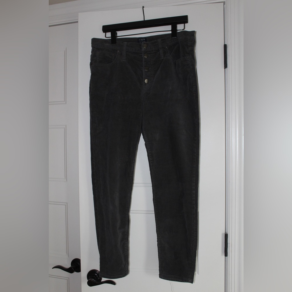 J.Crew grey corduroy denim